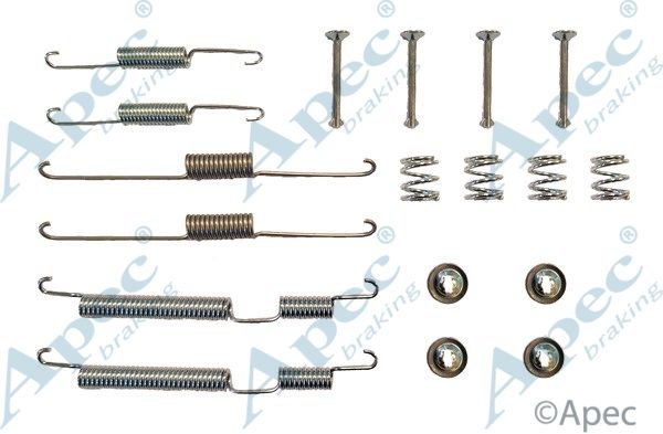 APEC BRAKING Комплектующие, тормозная колодка KIT972